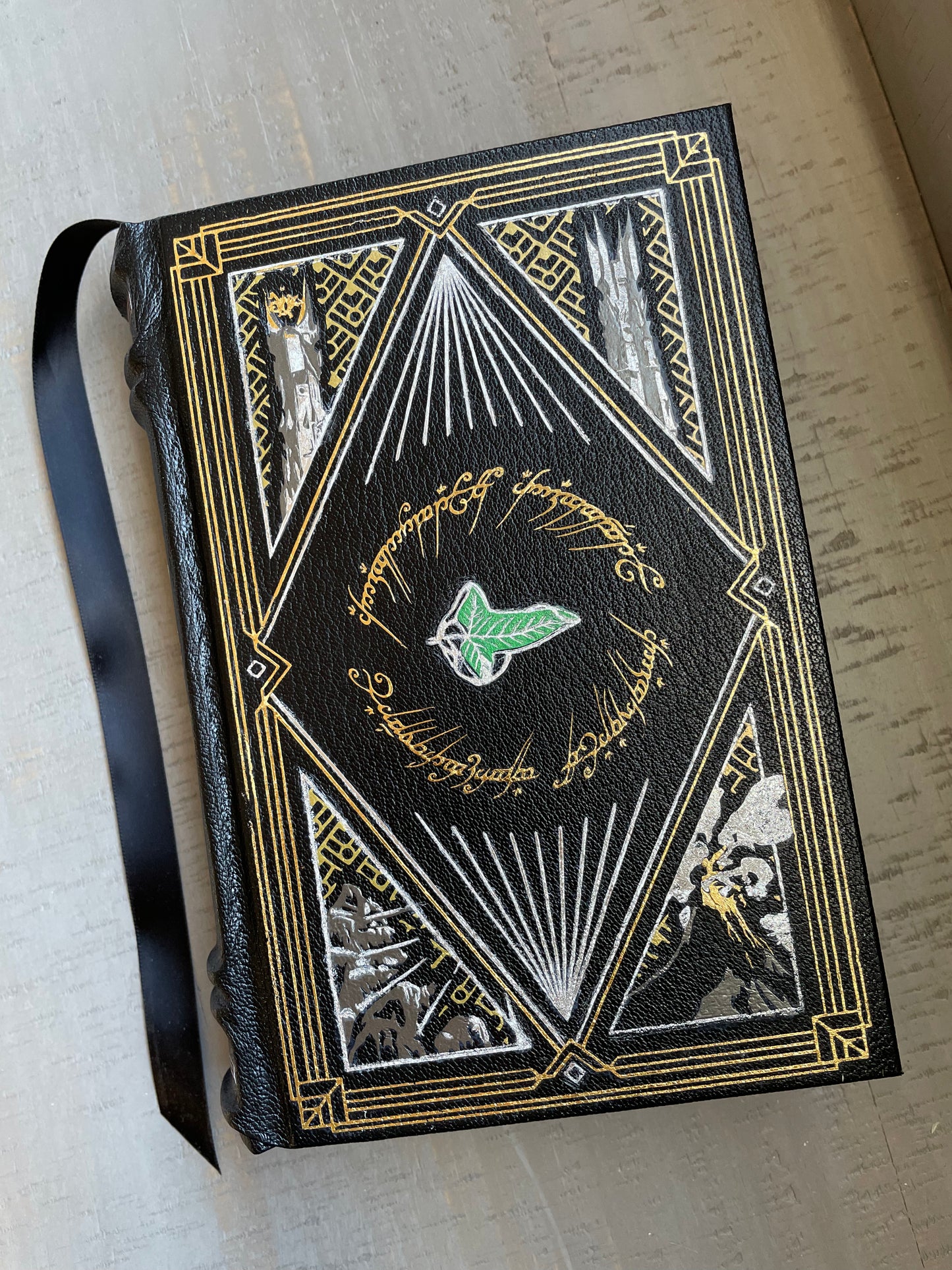 The Lord of the Rings Single Volume Edition Leather-bound Hardcover