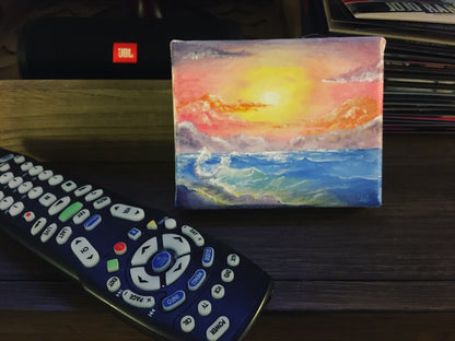 "I Need A Tiny Bob Ross-style Painting"