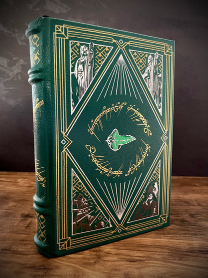 The Lord of the Rings Trilogy Leather-bound Book Set