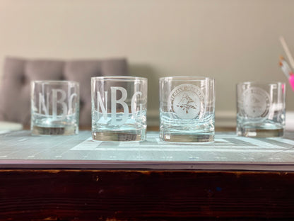 Custom Etched Glasses